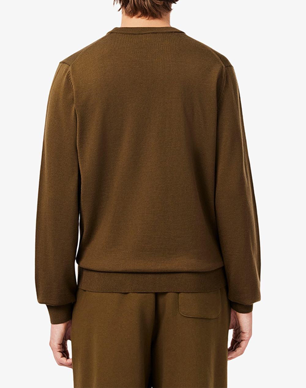 LACOSTE ПУЛОВЕР С ДЪЛЪГ РЪКАВ SWEATER