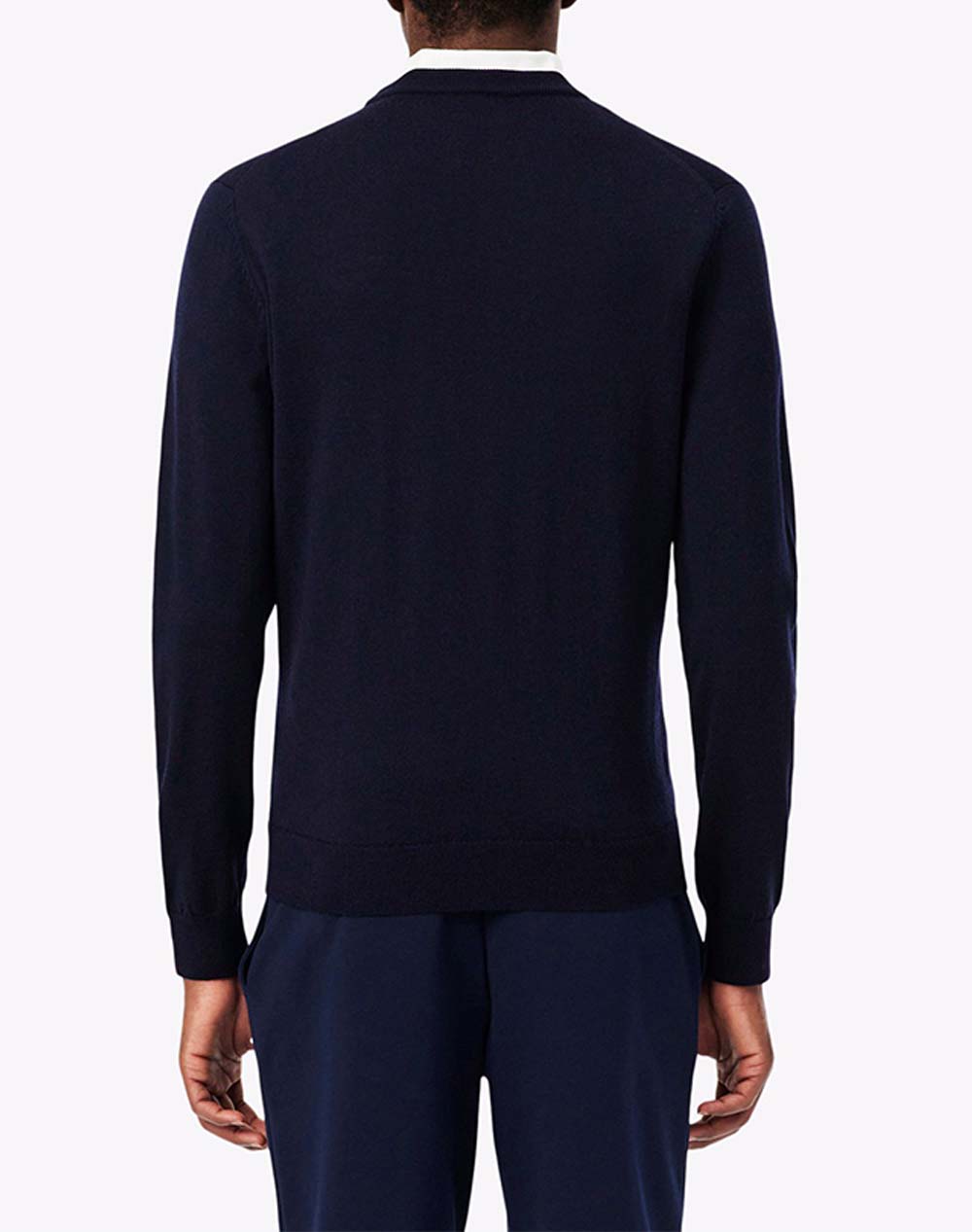 LACOSTE ПУЛОВЕР С ДЪЛЪГ РЪКАВ SWEATER