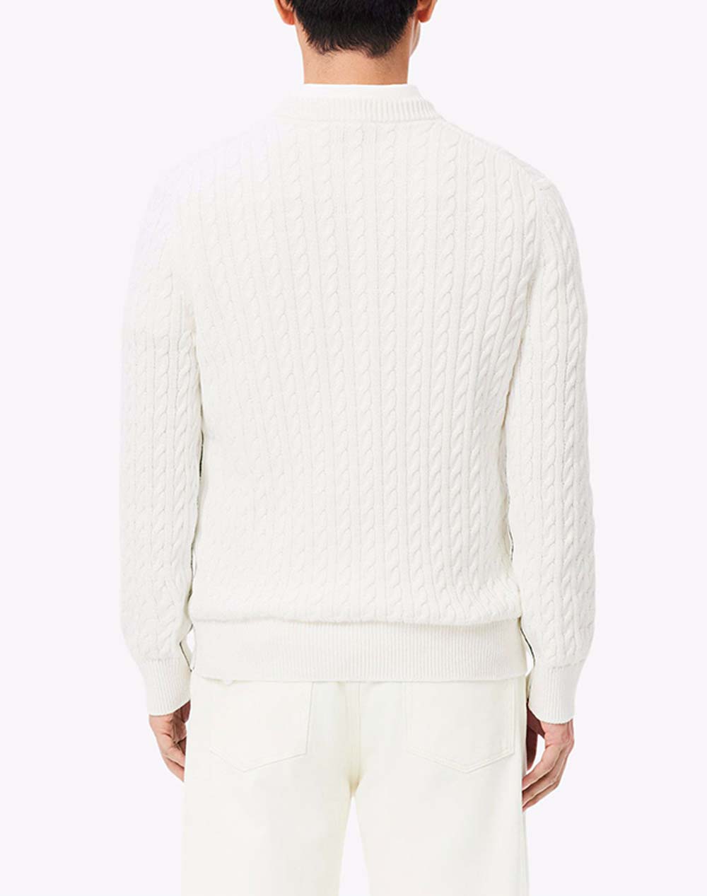 LACOSTE ПУЛОВЕР С ДЪЛЪГ РЪКАВ SWEATER