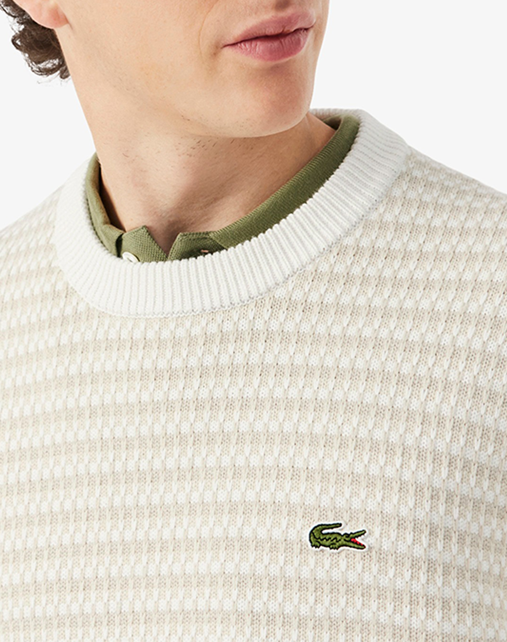 LACOSTE ПУЛОВЕР С ДЪЛГИ РЪКАВИ SWEATERS