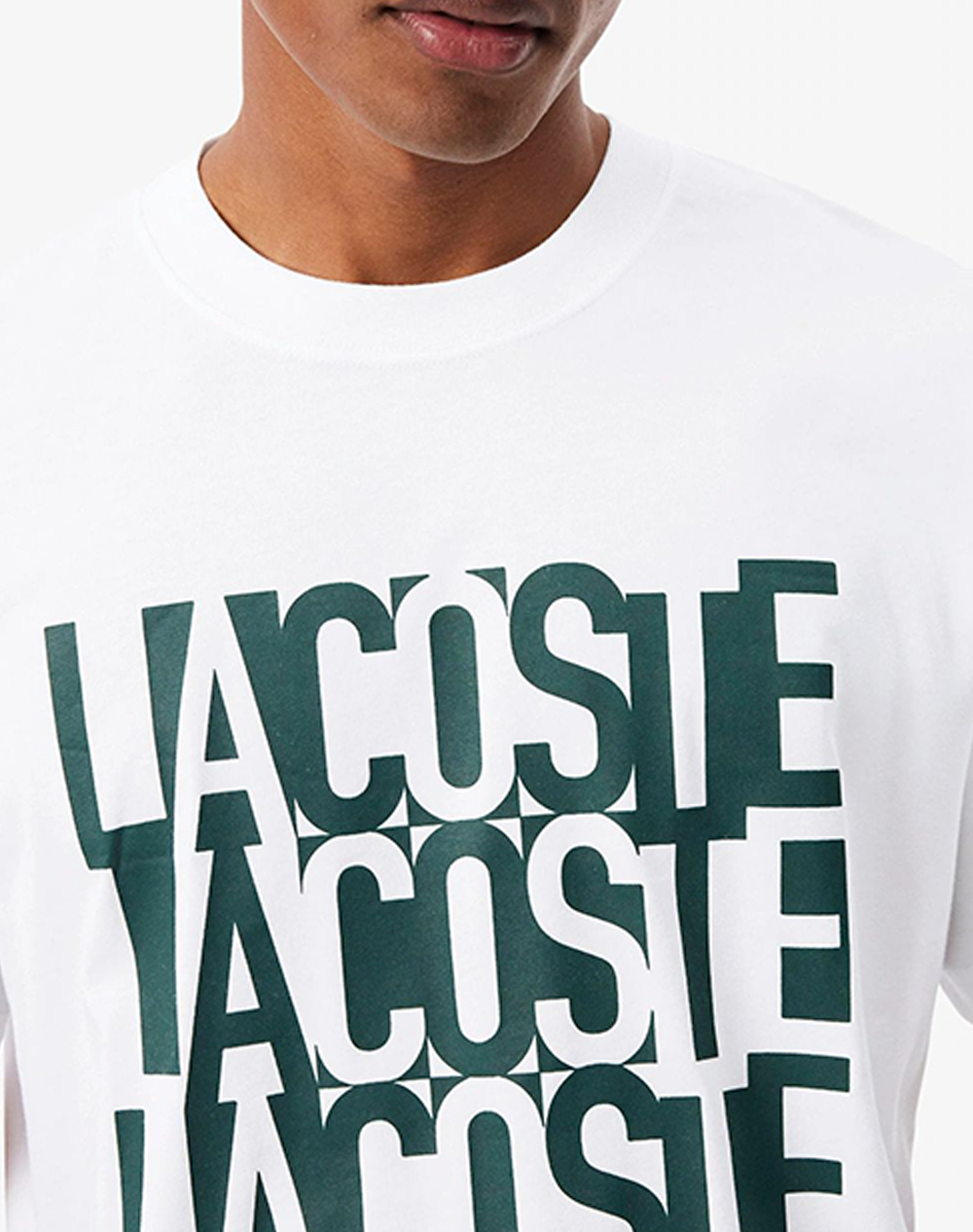LACOSTE БЛУЗА С КЪС РЪКАВ TEE-SHIRT & TURTLE NECK SHIRT