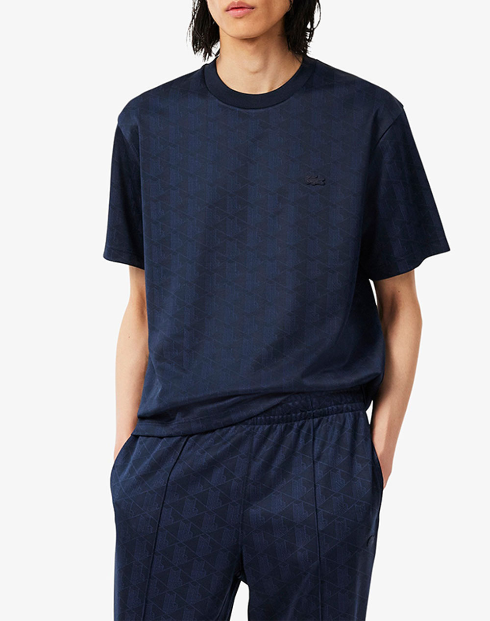 LACOSTE БЛУЗА С КЪСИ РЪКАВИ TEE-SHIRT & TURTLE NECK SHIRT