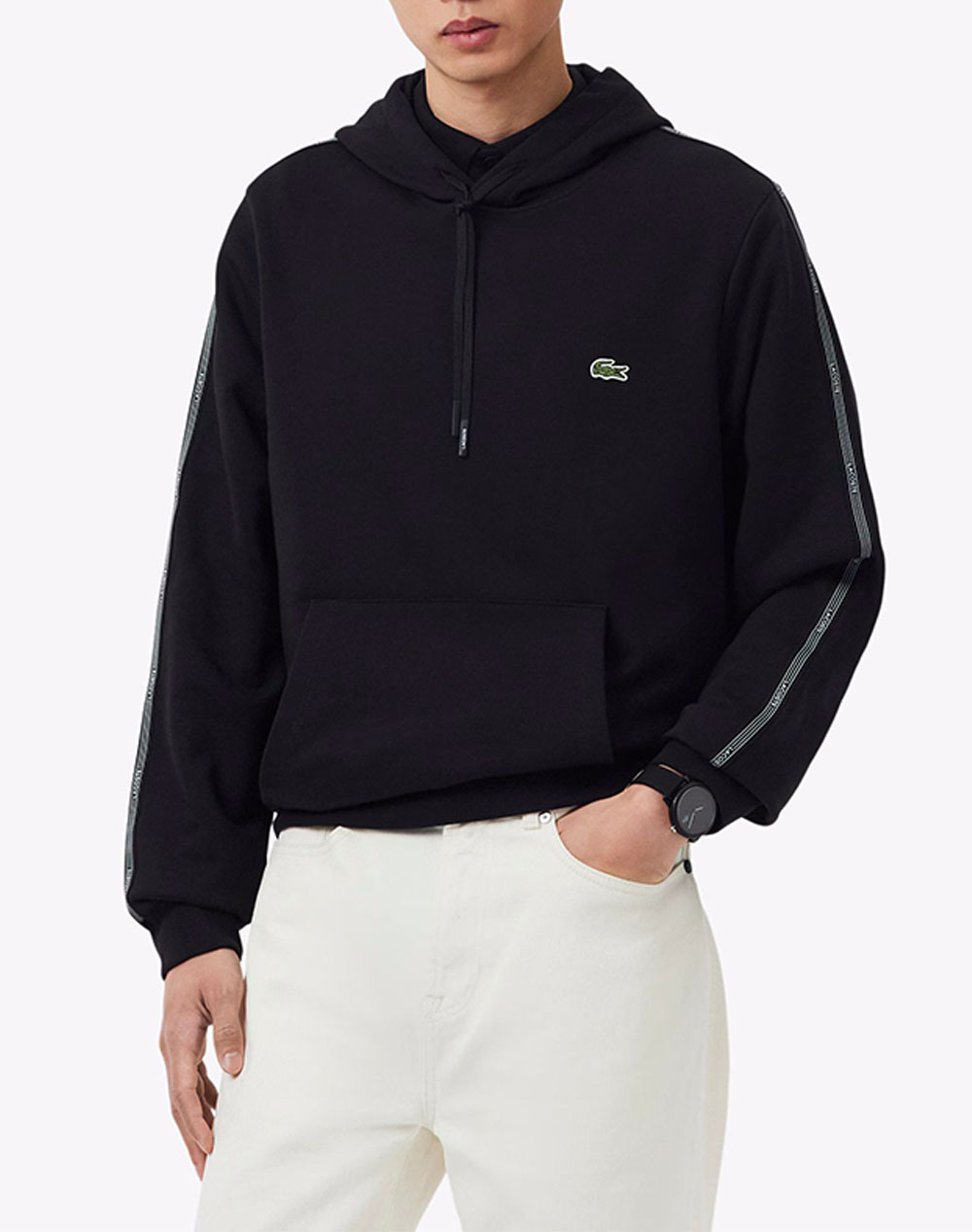 LACOSTE СУИТШЪРТ С ДЪЛЪГ РЪКАВ SWEASHIRS