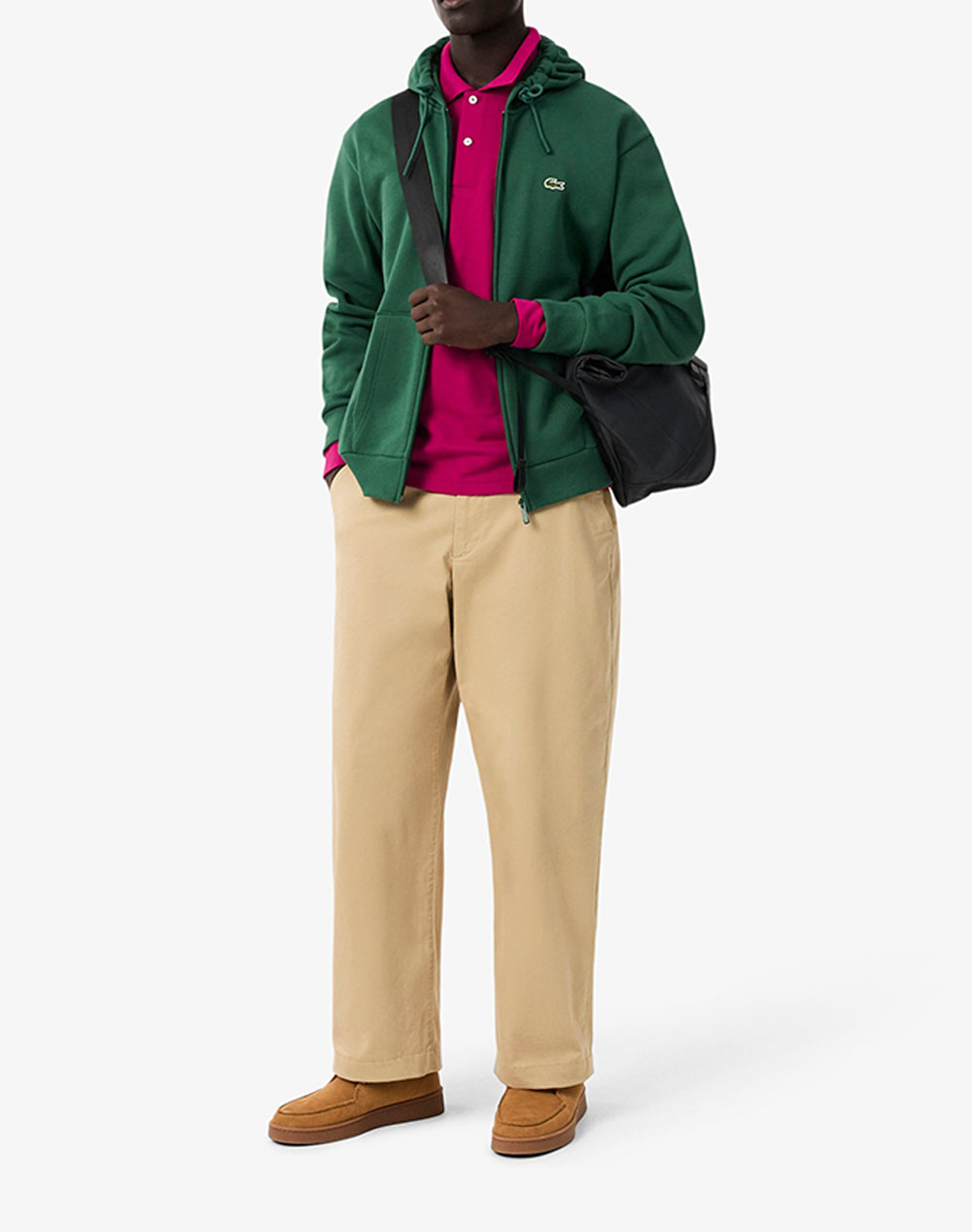 LACOSTE БЛУЗА СУИТШЪРТ С ДЪЛЪГ РЪКАВ SWEATSHIRTS