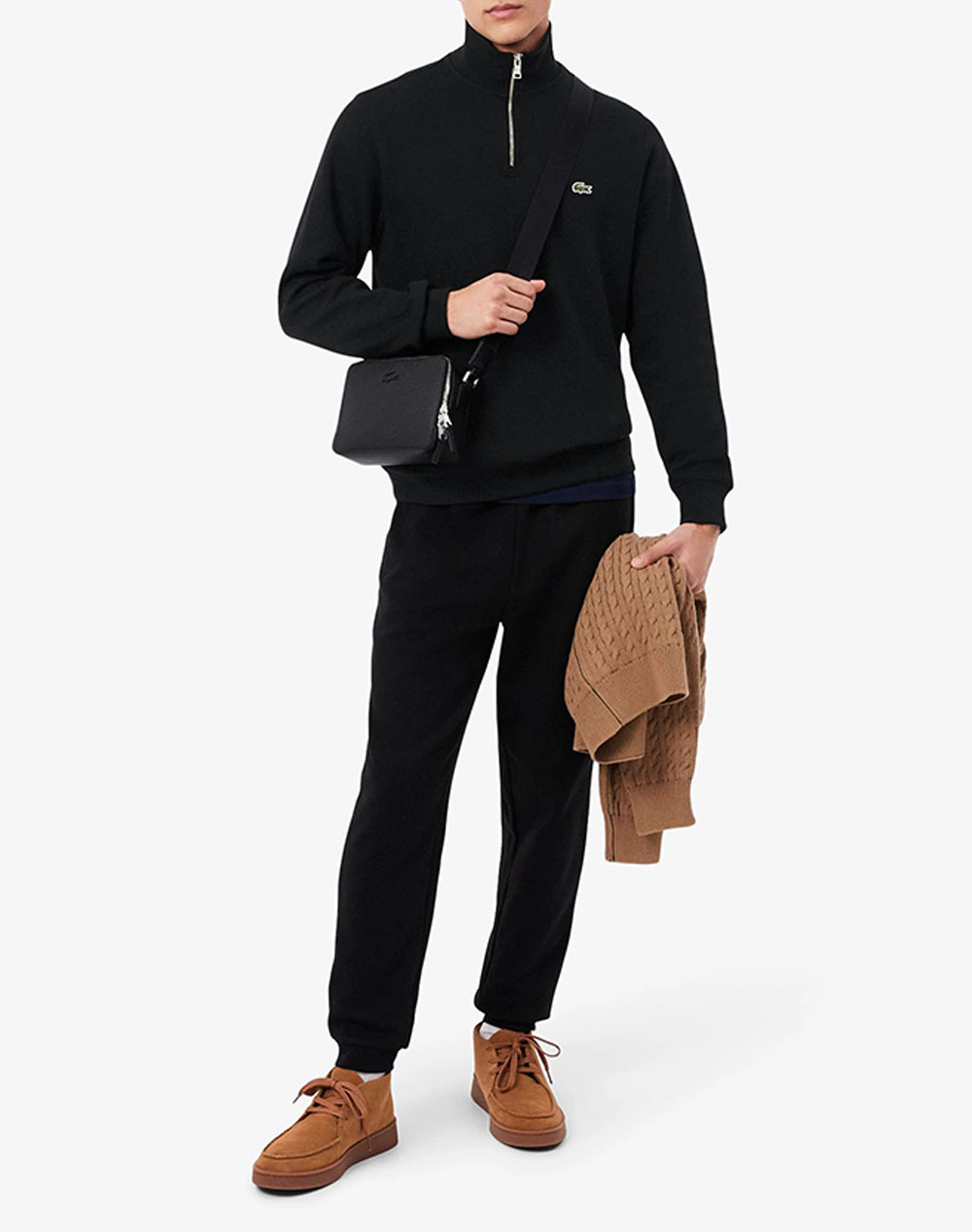 LACOSTE СУИТШЪРТ С ДЪЛЪГ РЪКАВ SWEATSHIRT