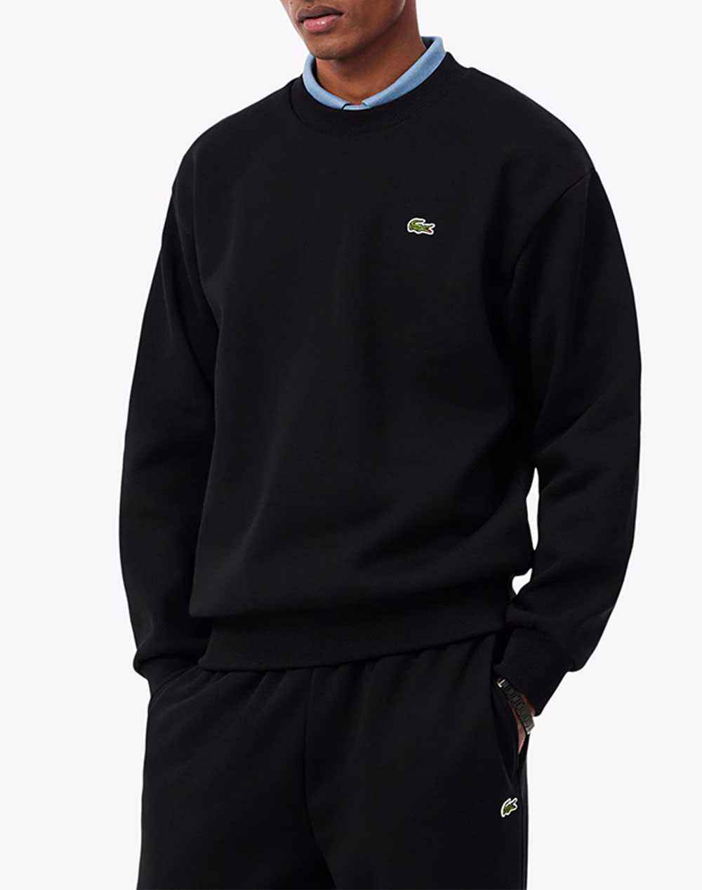 LACOSTE БЛУЗА СУИТШЪРТ С ДЪЛЪГ РЪКАВ SWEATSHIRTS