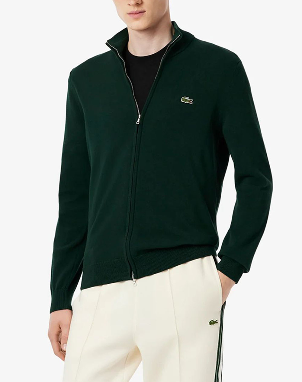 LACOSTE ЖИЛЕТКА ПЛЕТЕНА SWEATER