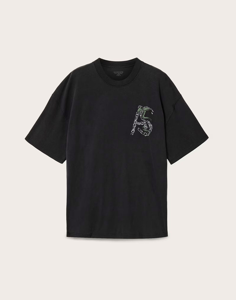 ALL SAINTS LINX SS CREW