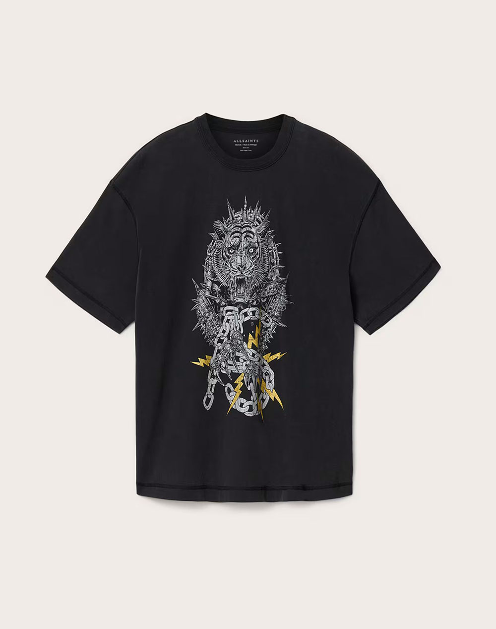 ALL SAINTS IRON TIGER SS CREW
