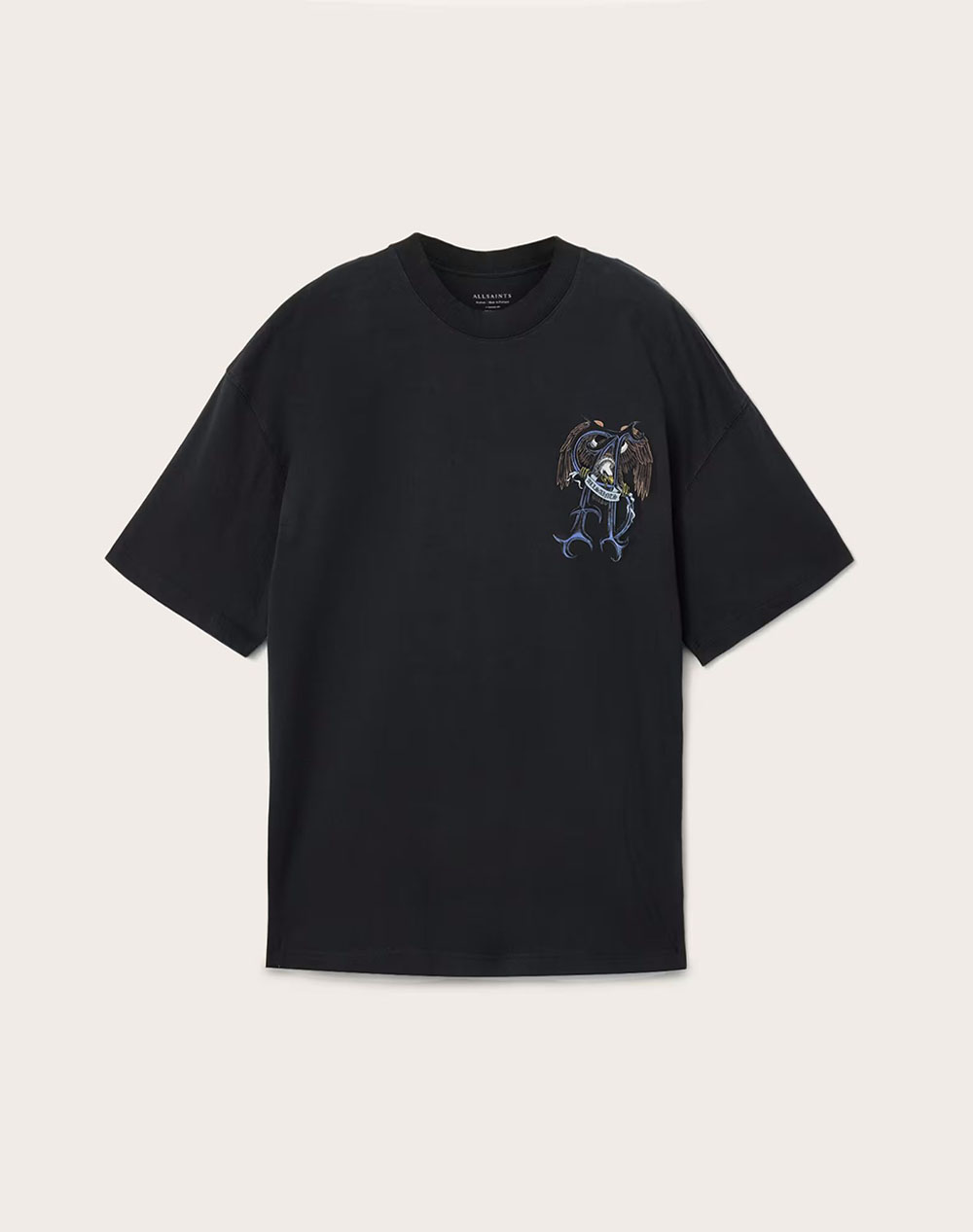 ALL SAINTS RAPTOUR SS CREW