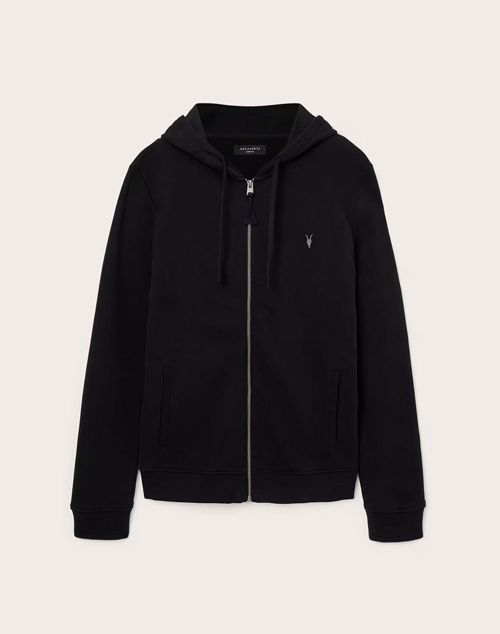 ALL SAINTS RAVEN ZIP HOODY