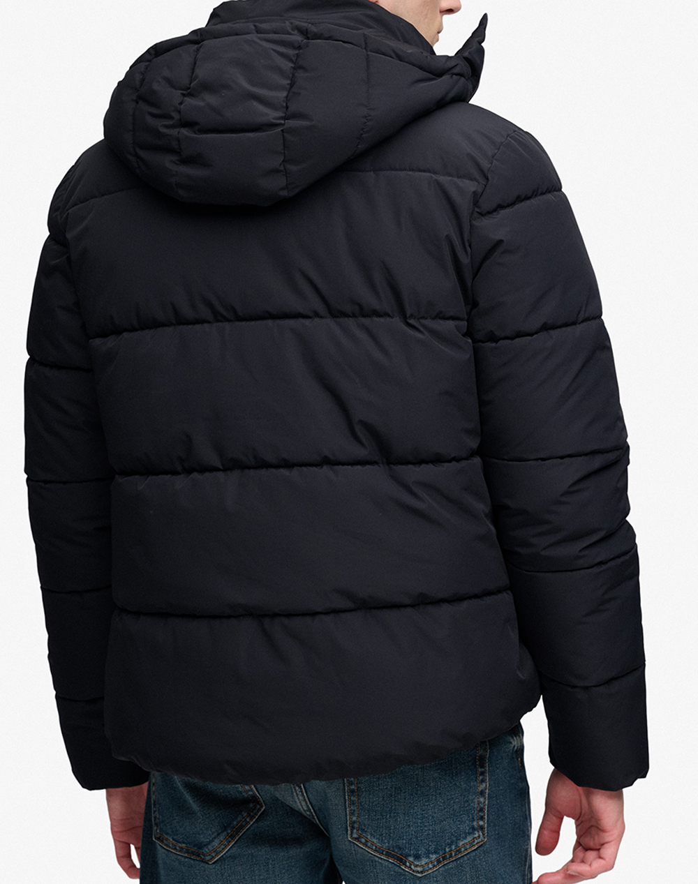 SUPERDRY PREMIUM HOOD PUFFER JKT МЪЖКО ЯКЕ