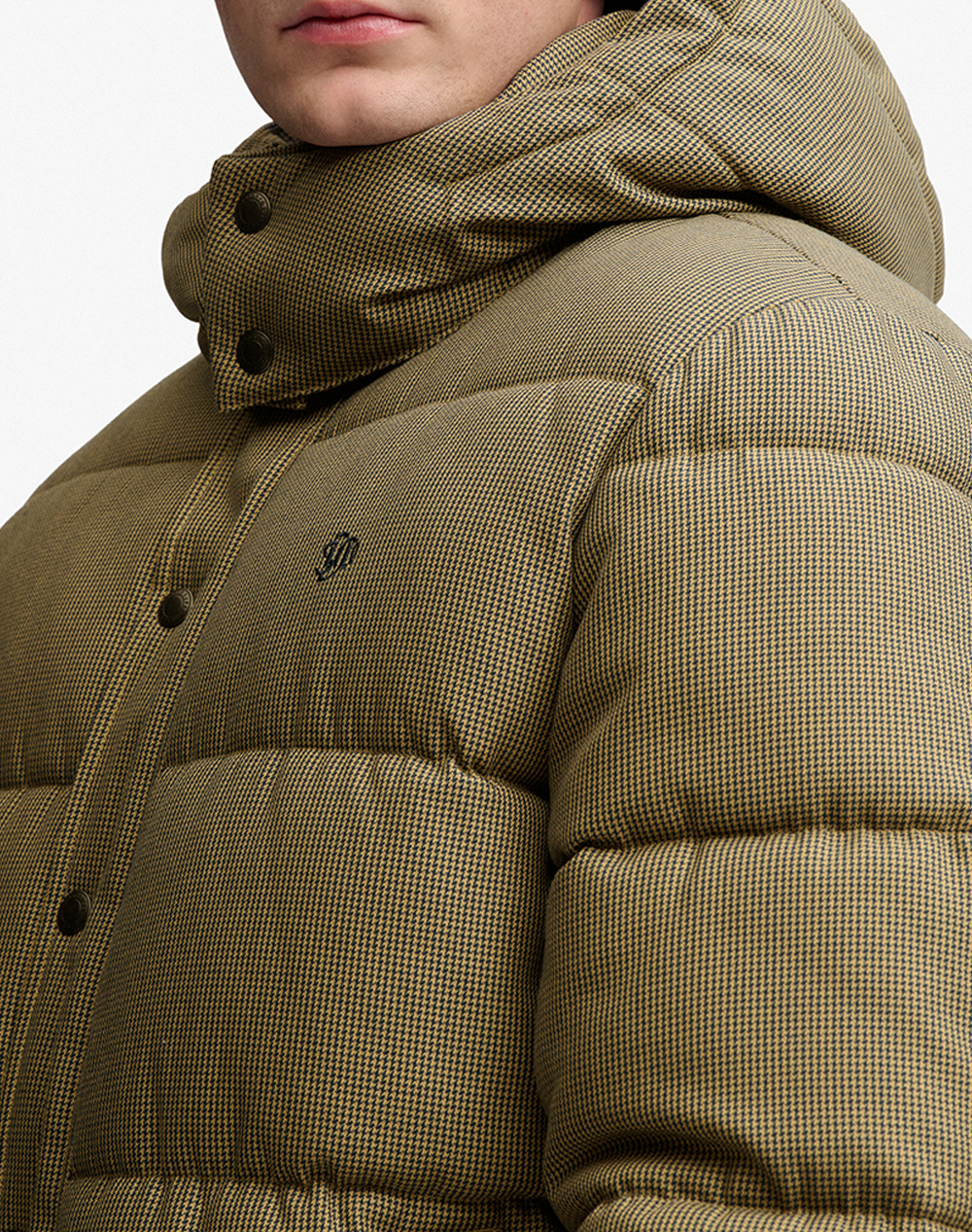 SUPERDRY PREMIUM HOOD CHECK PUFFER JKT МЪЖКО ЯКЕ