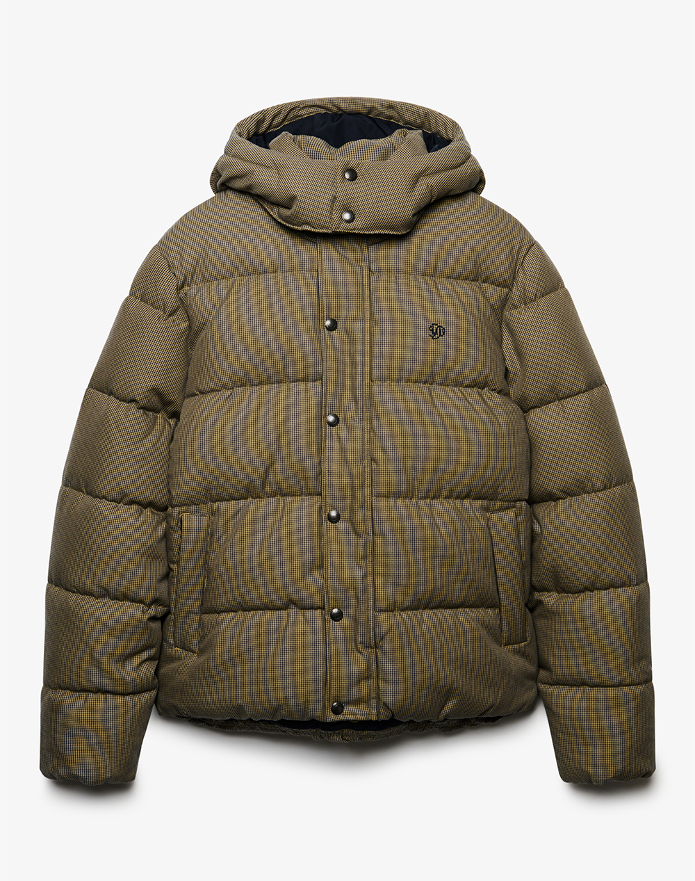 SUPERDRY PREMIUM HOOD CHECK PUFFER JKT МЪЖКО ЯКЕ