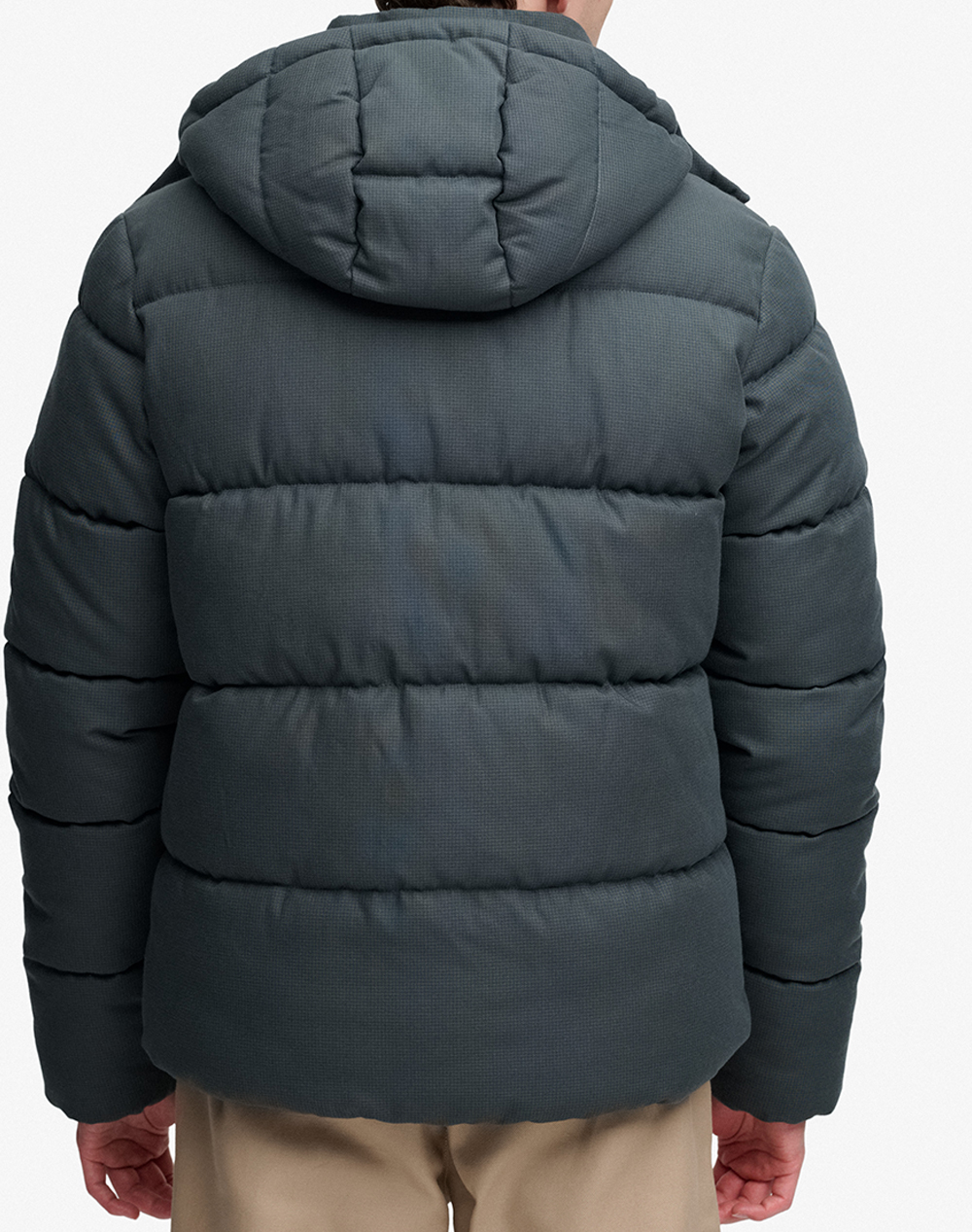 SUPERDRY PREMIUM HOOD CHECK PUFFER JKT МЪЖКО ЯКЕ