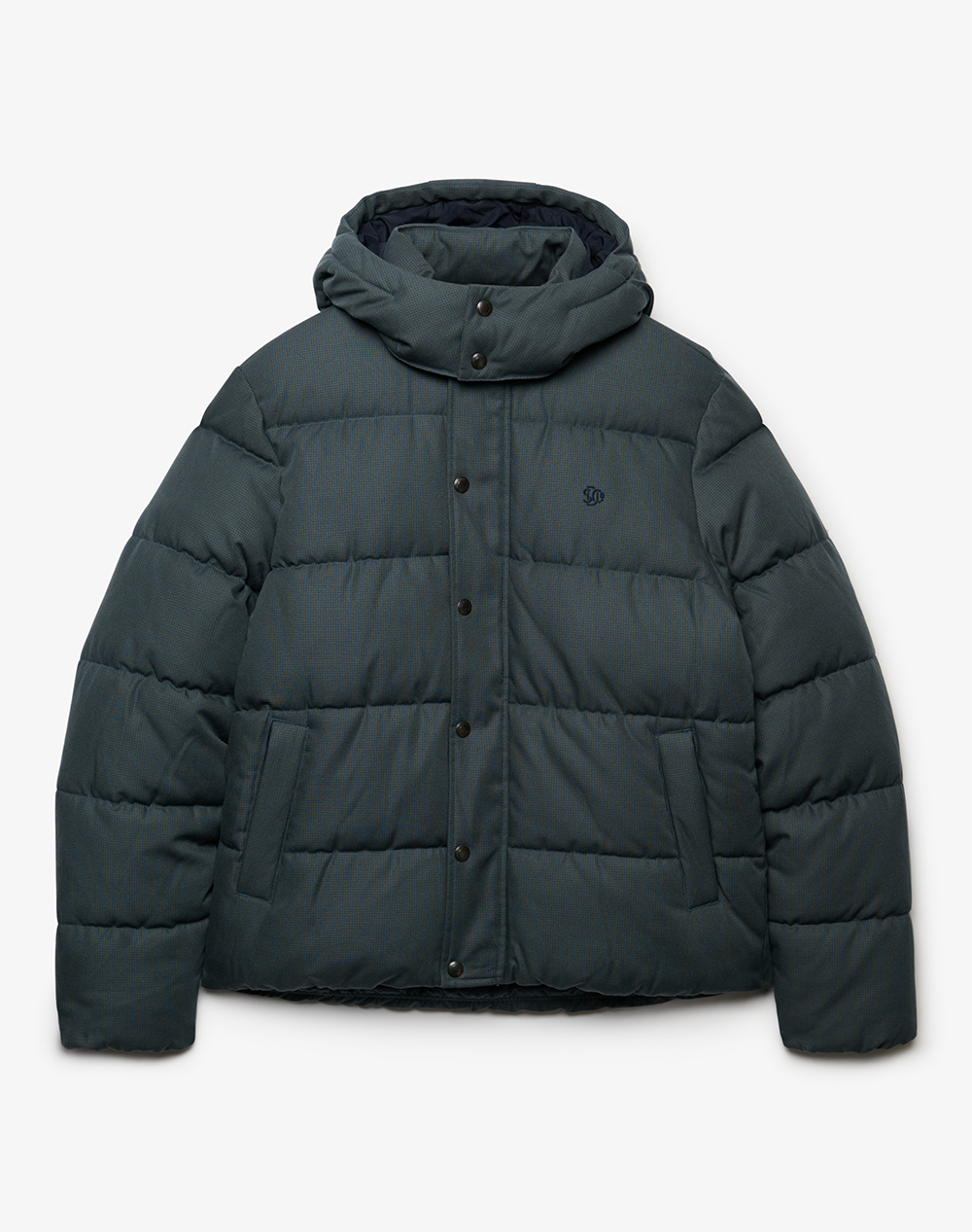 SUPERDRY PREMIUM HOOD CHECK PUFFER JKT МЪЖКО ЯКЕ