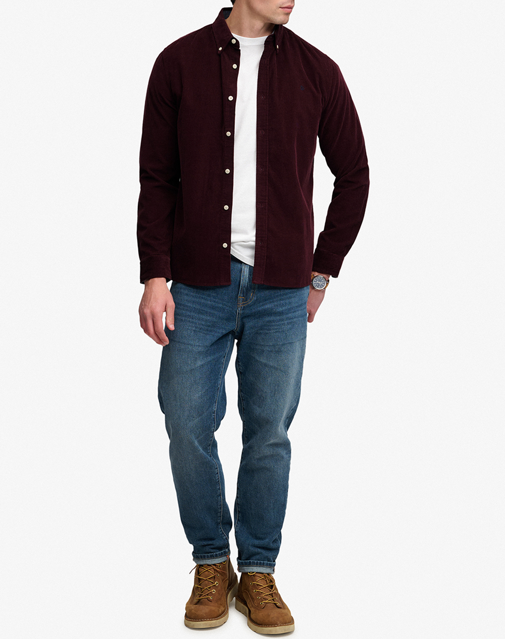 SUPERDRY CLASSIC NEEDLE CORD SHIRT МЪЖКА РИЗА