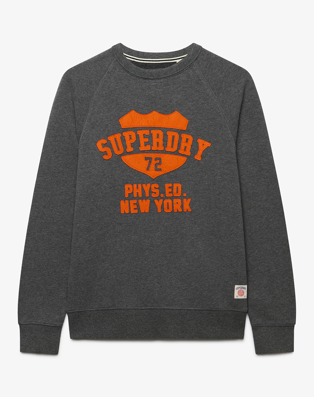 SUPERDRY ATH FELT APPLIQUE RELAXED CREW МЪЖКИ СУИЧЪР