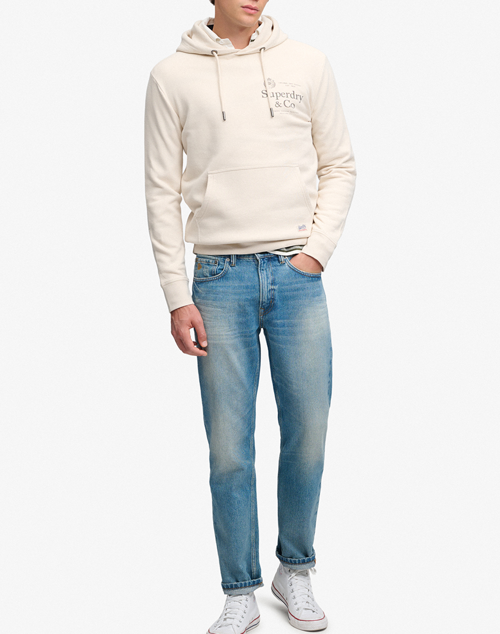 SUPERDRY 1954 COMPANY RELAXED HOOD МЪЖКИ СУИЧЪР