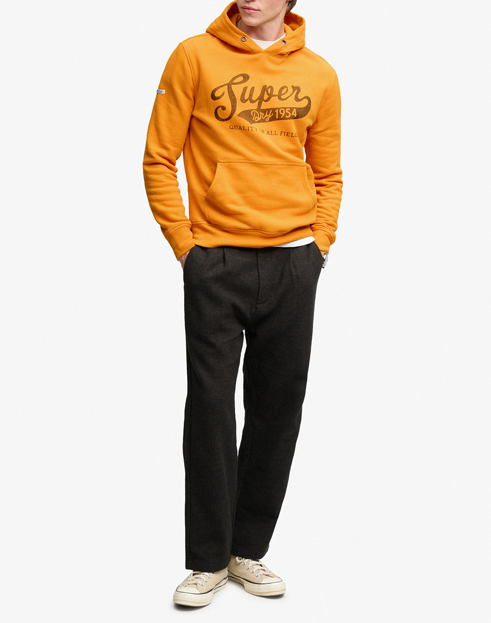 SUPERDRY VINTAGE SCRIPT HOOD МЪЖКИ СУИЧЪР