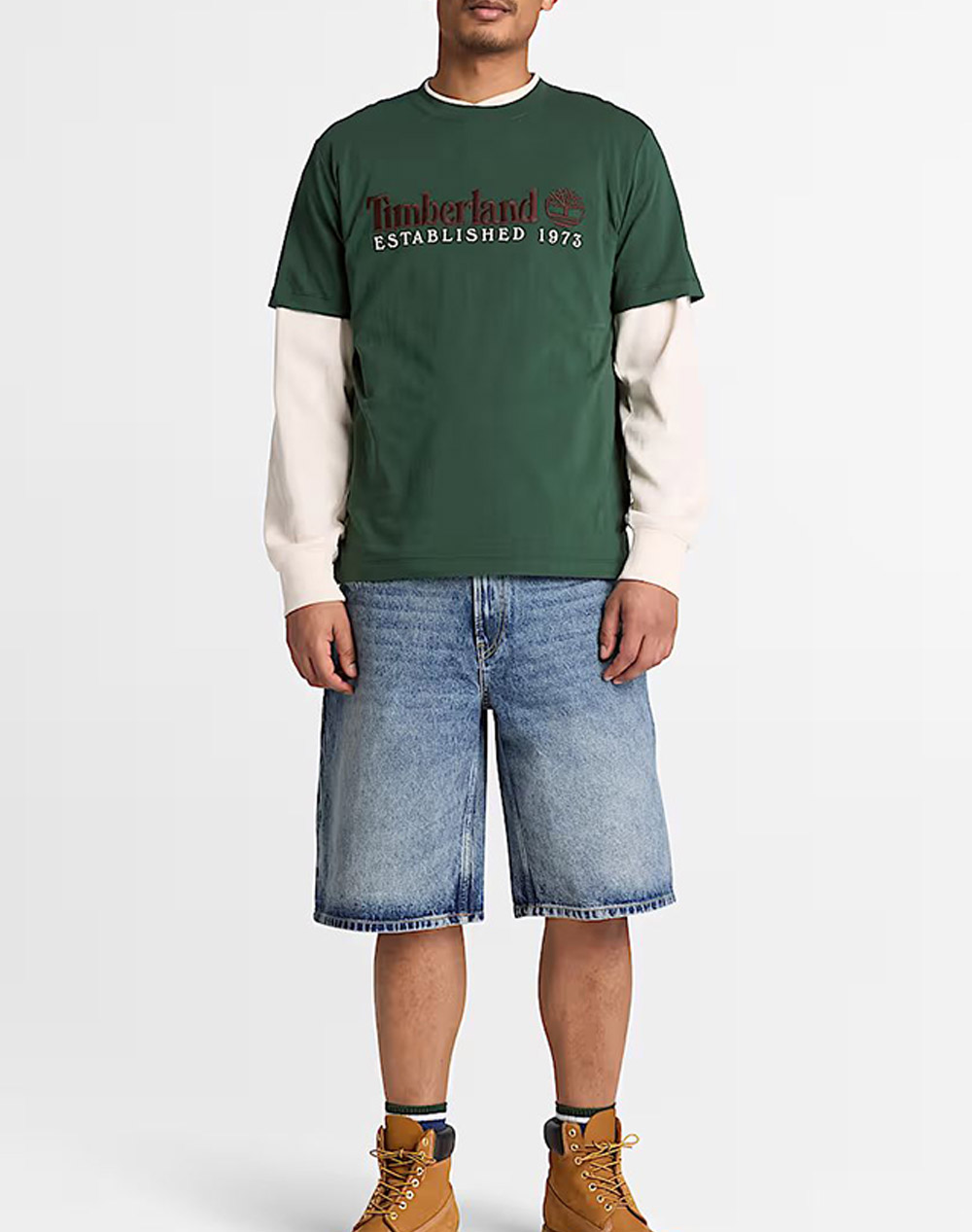 TIMBERLAND 1973 SS Embroidered Tee