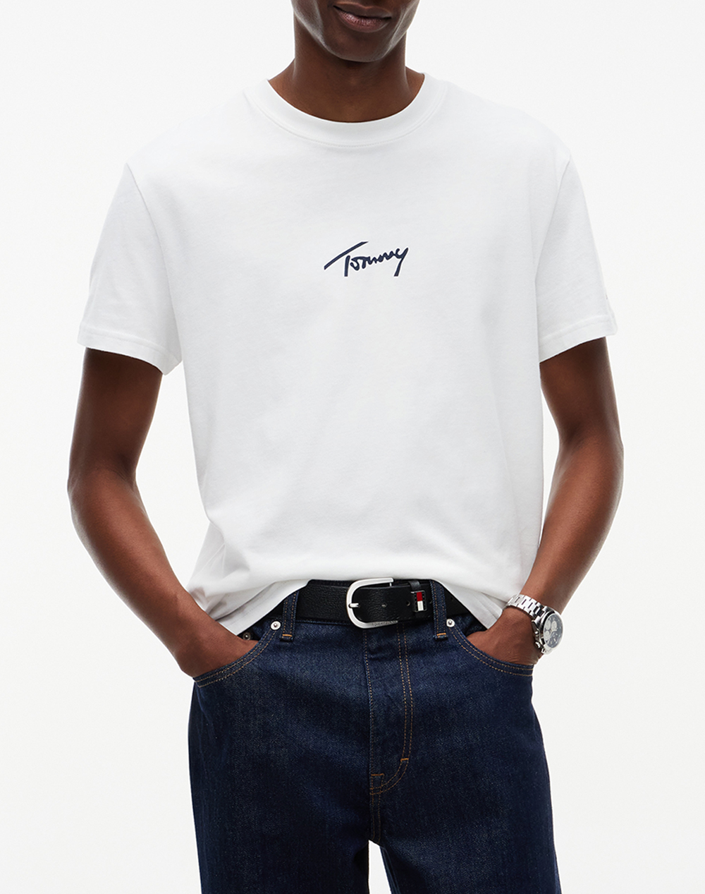 TOMMY JEANS TJM REG SIGNATURE PLAY TEE EXT
