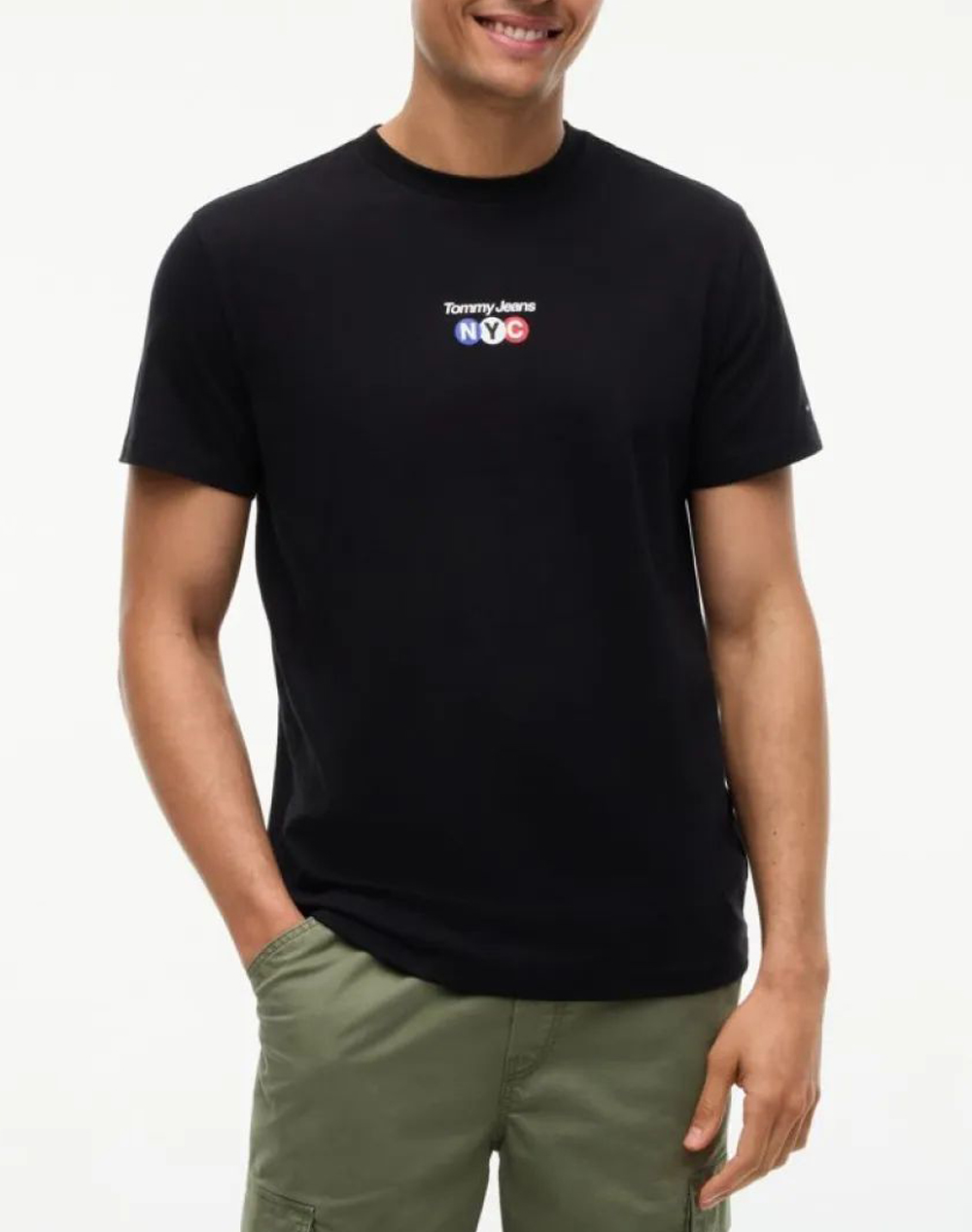 TOMMY JEANS TJM SLIM NYC TEE EXT