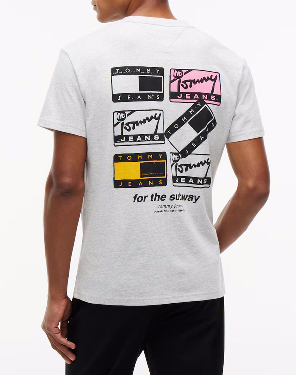 TOMMY JEANS TJM REG NYC NOVELTY TEE EXT