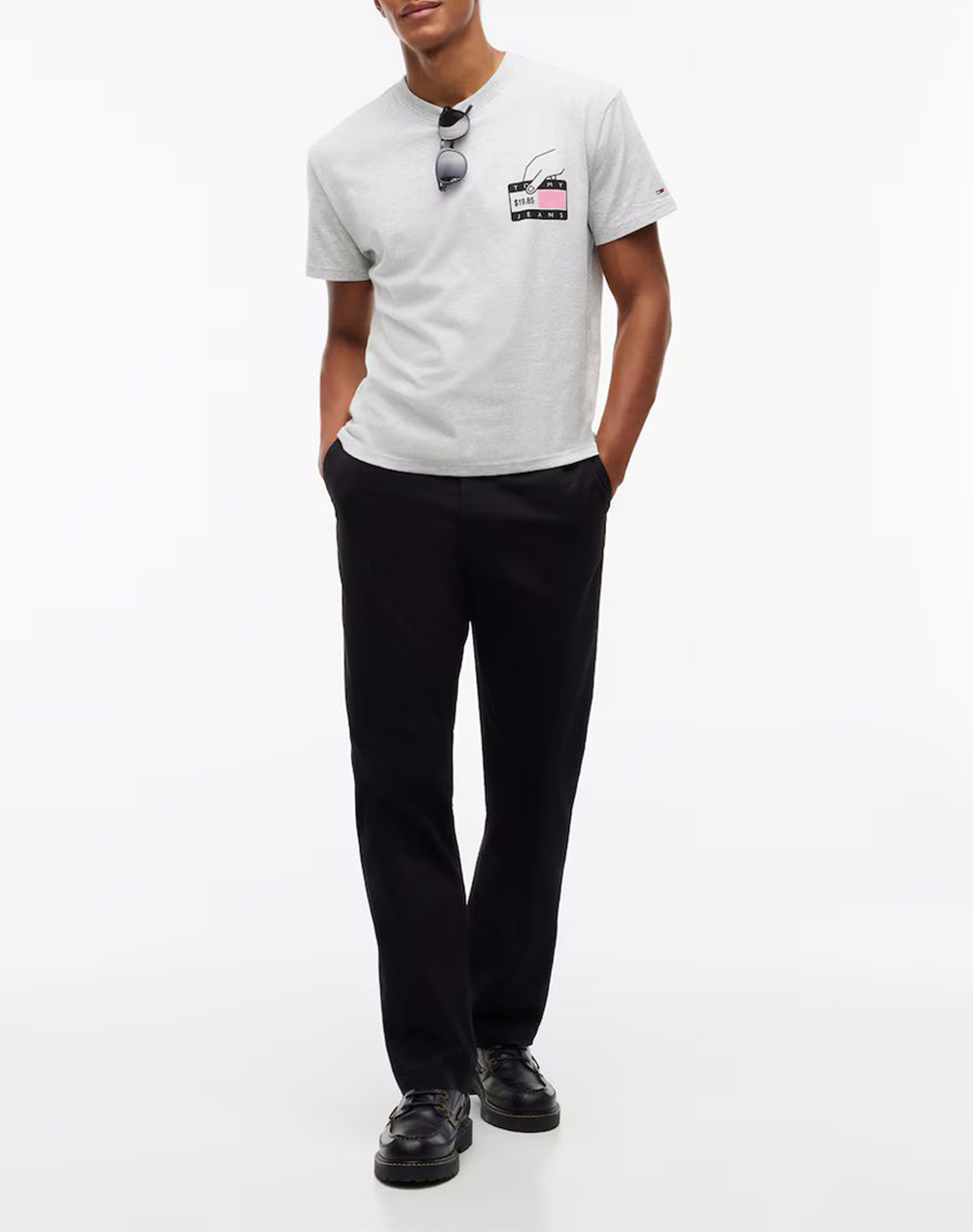 TOMMY JEANS TJM REG NYC NOVELTY TEE EXT