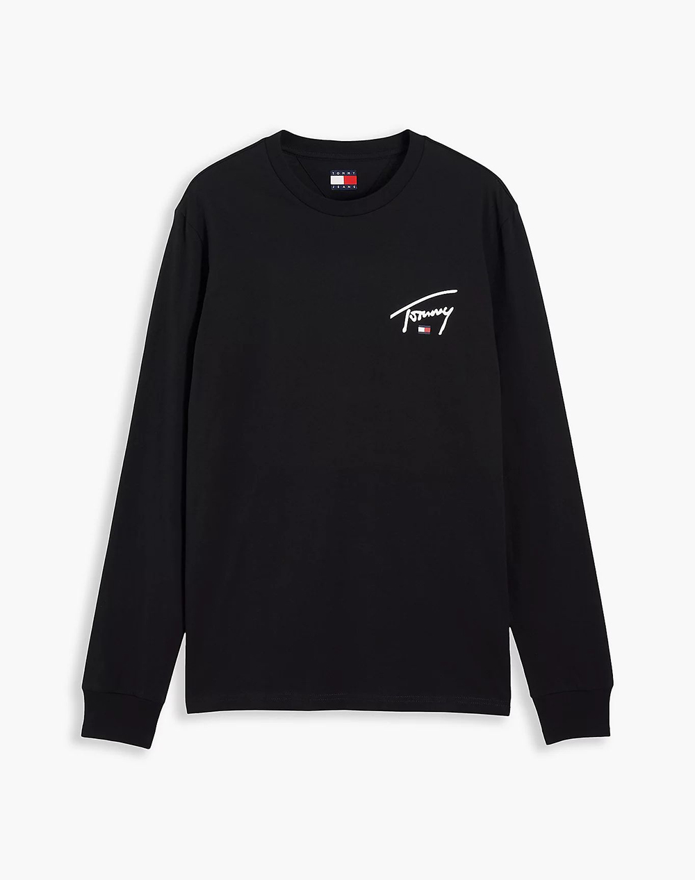 TOMMY JEANS TJM SLIM SIGNATURE CHEST TEE LS