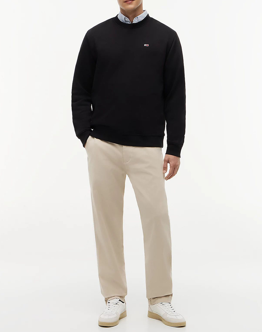 TOMMY JEANS TJM REG S FLAG CREW