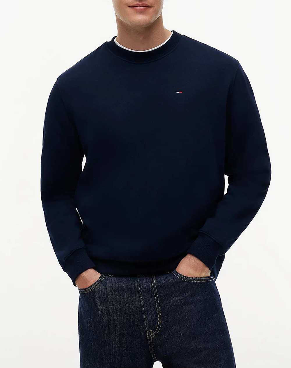 TOMMY JEANS TJM REG S FLAG CREW