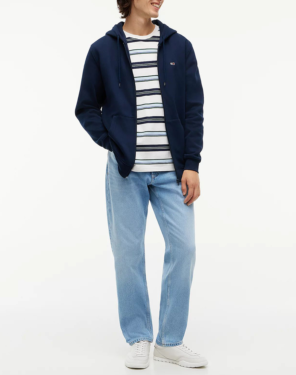 TOMMY JEANS TJM REG S FLAG ZIP THRU