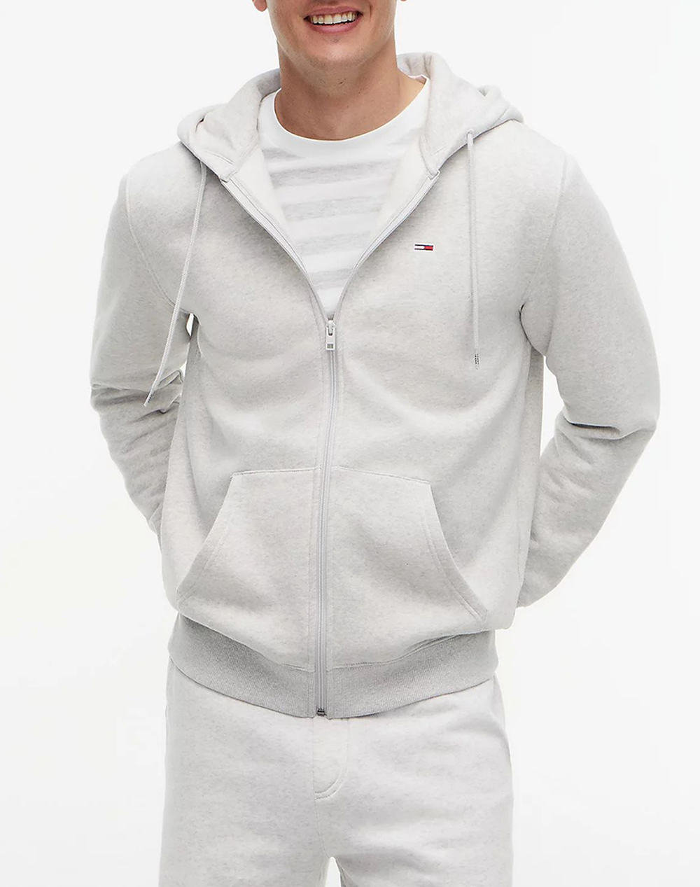 TOMMY JEANS TJM REG S FLAG ZIP THRU