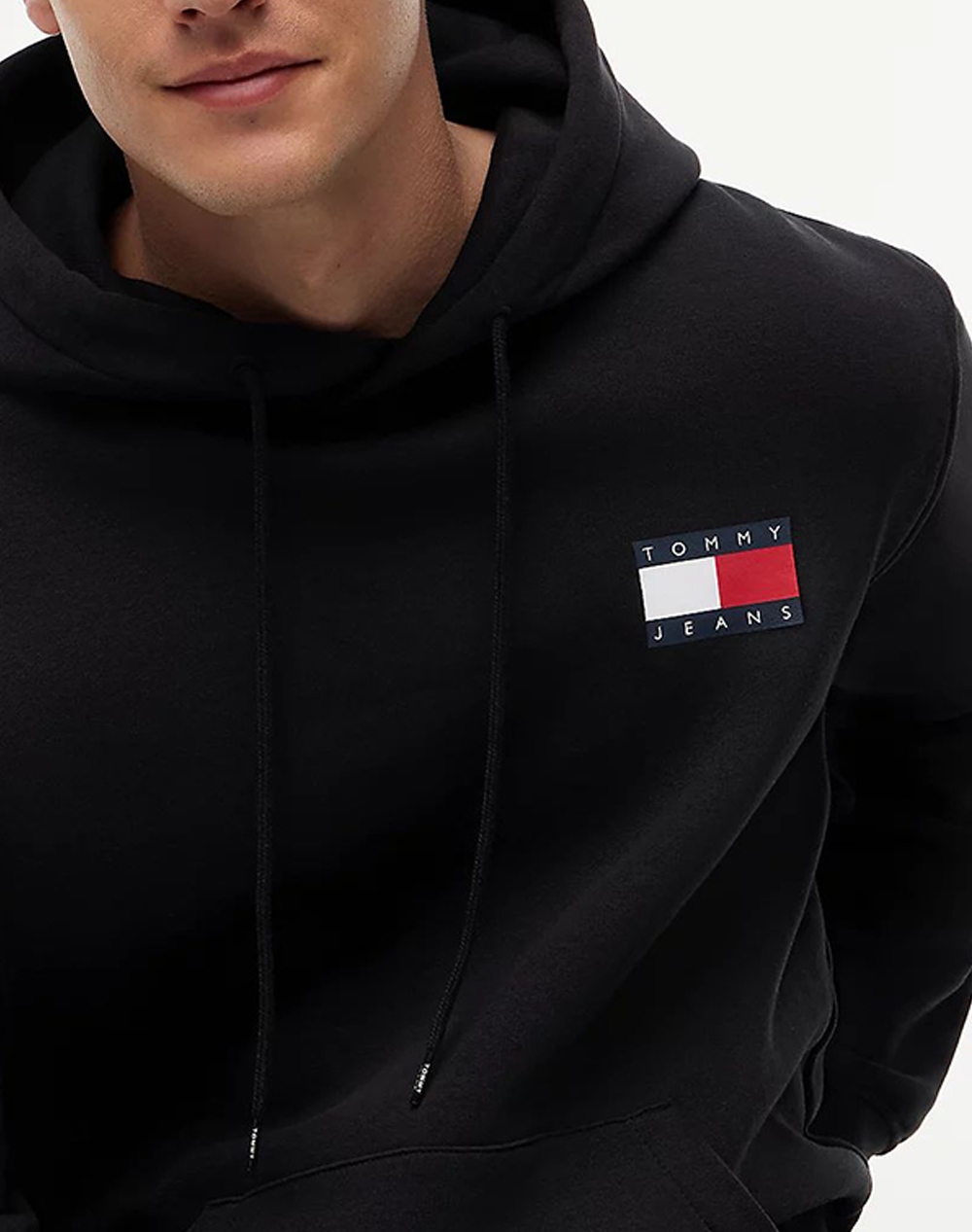 TOMMY JEANS TJM REG ESSENTIAL FLAG HOOD EXT