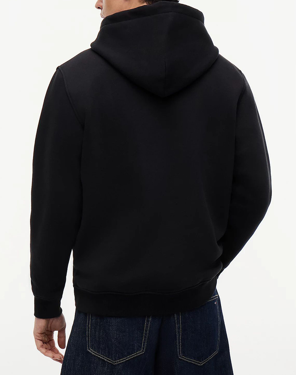 TOMMY JEANS TJM REG LINEAR LOGO HOODIE EXT