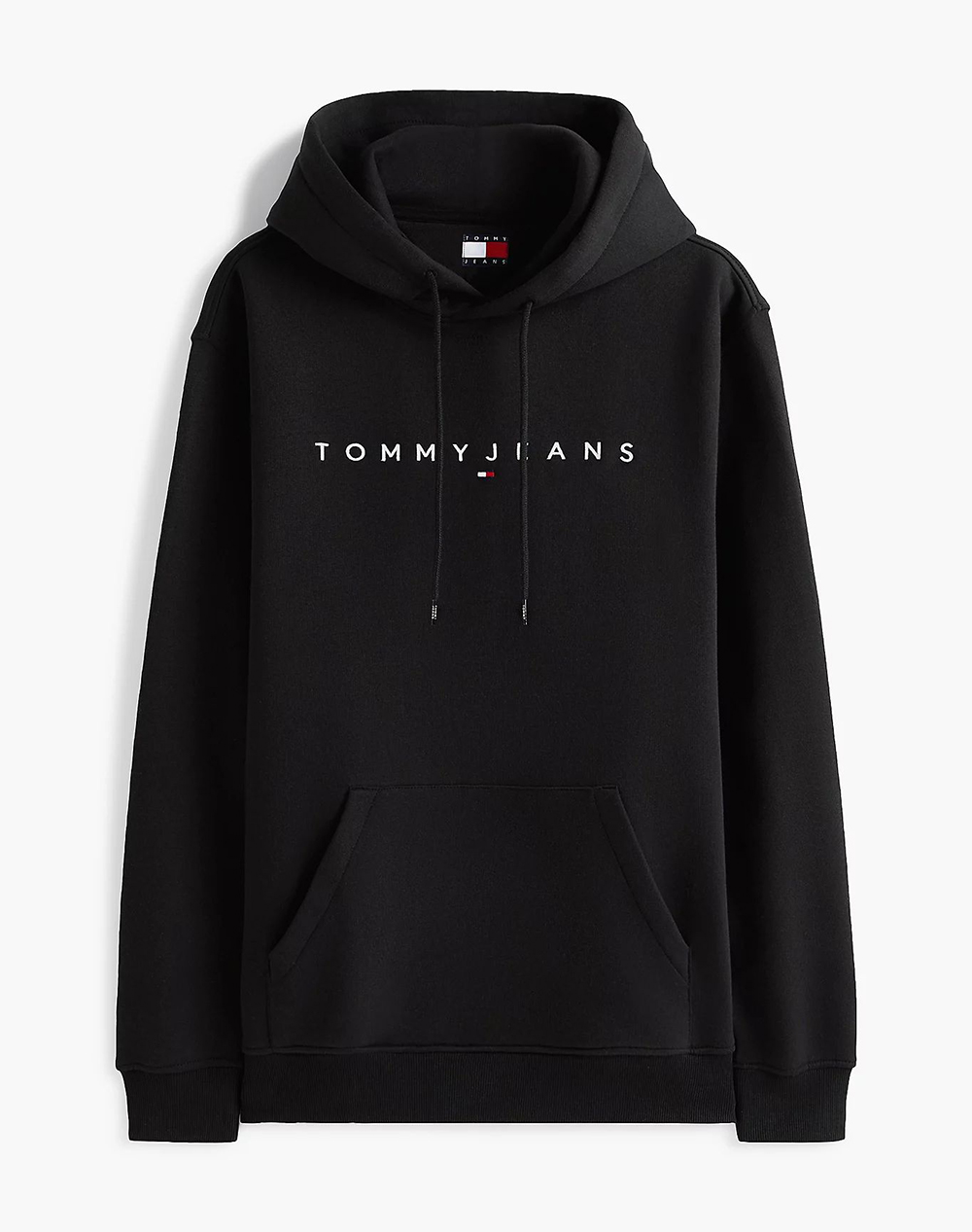 TOMMY JEANS TJM REG LINEAR LOGO HOODIE EXT