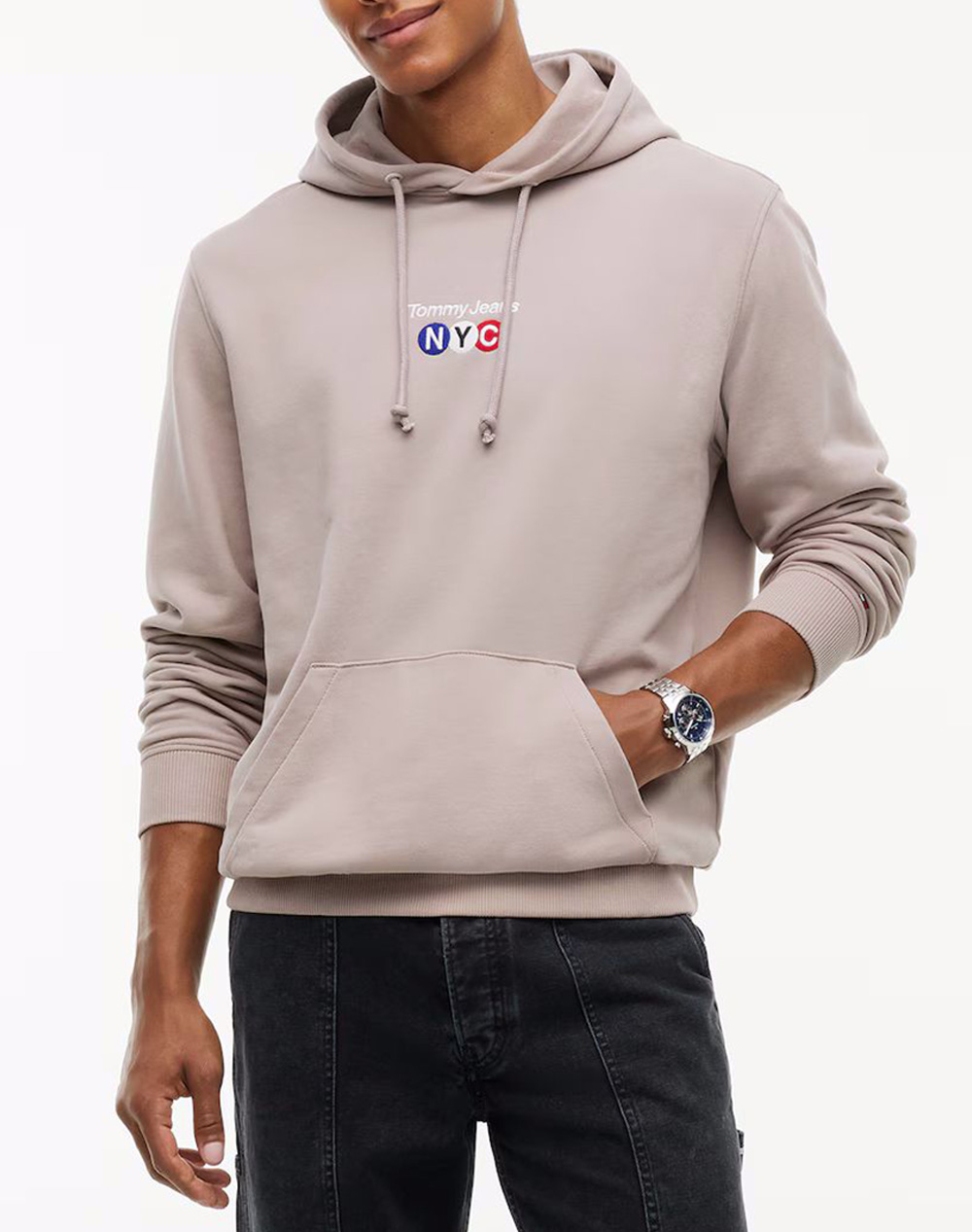 TOMMY JEANS TJM REG NYC HOODIE EXT