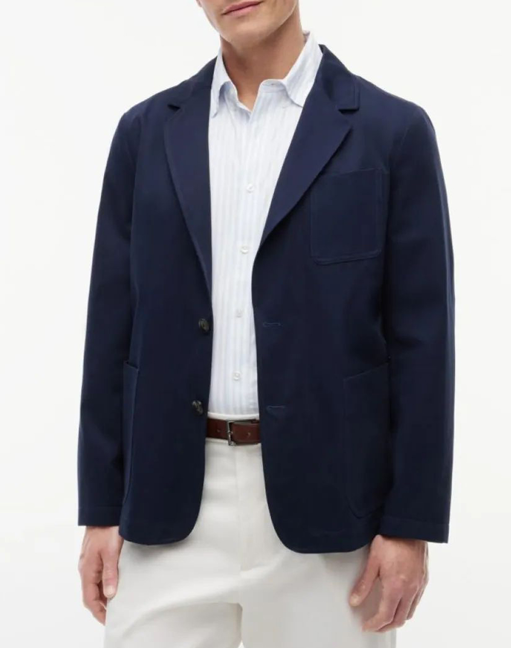 TOMMY HILFIGER DC TECH COTTON CASUAL BLAZER