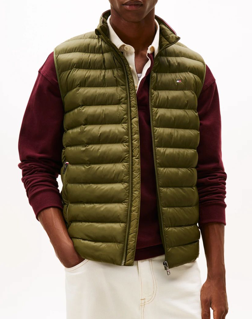 TOMMY HILFIGER PACKABLE RECYCLED VEST