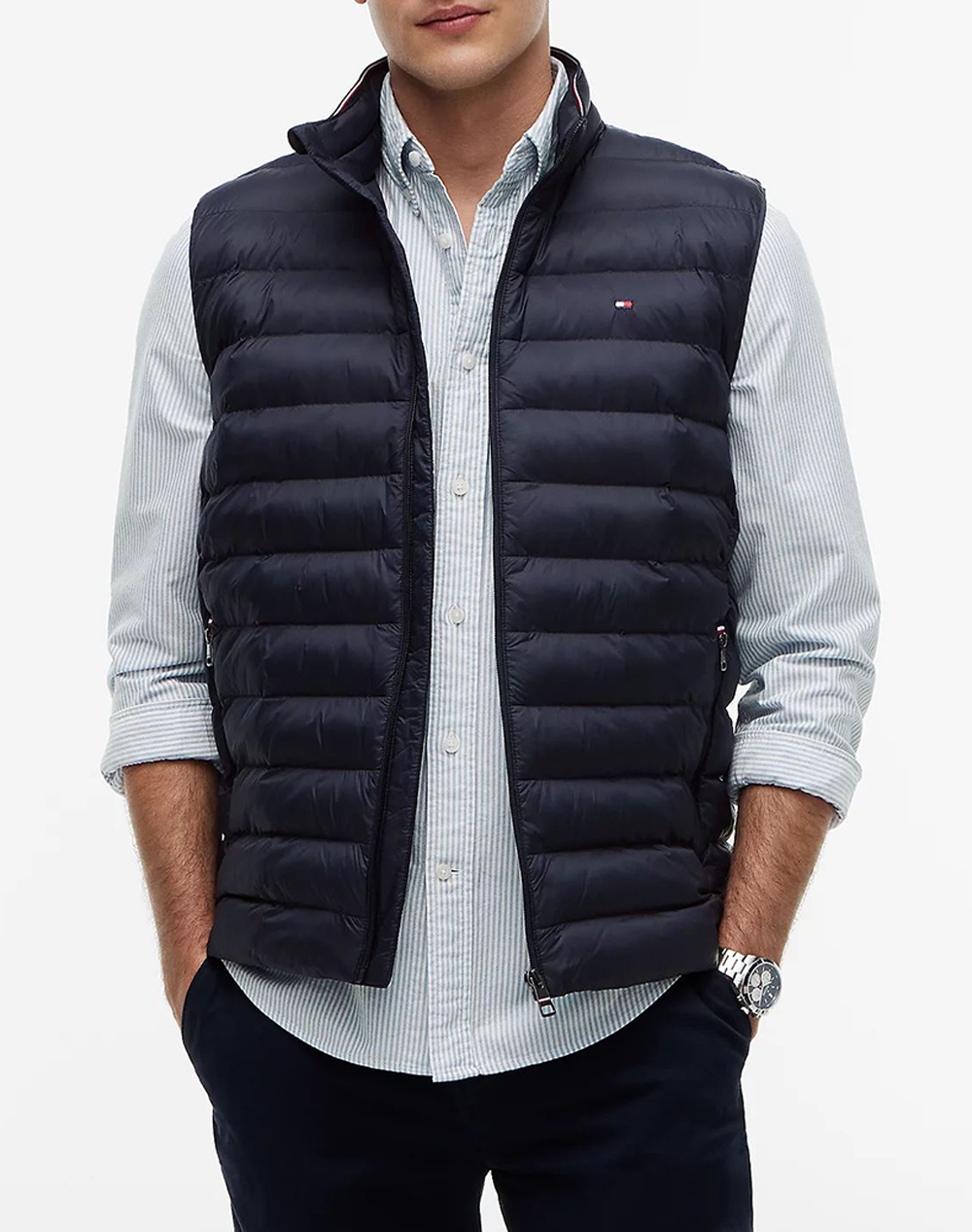 TOMMY HILFIGER CORE PACKABLE RECYCLED VEST