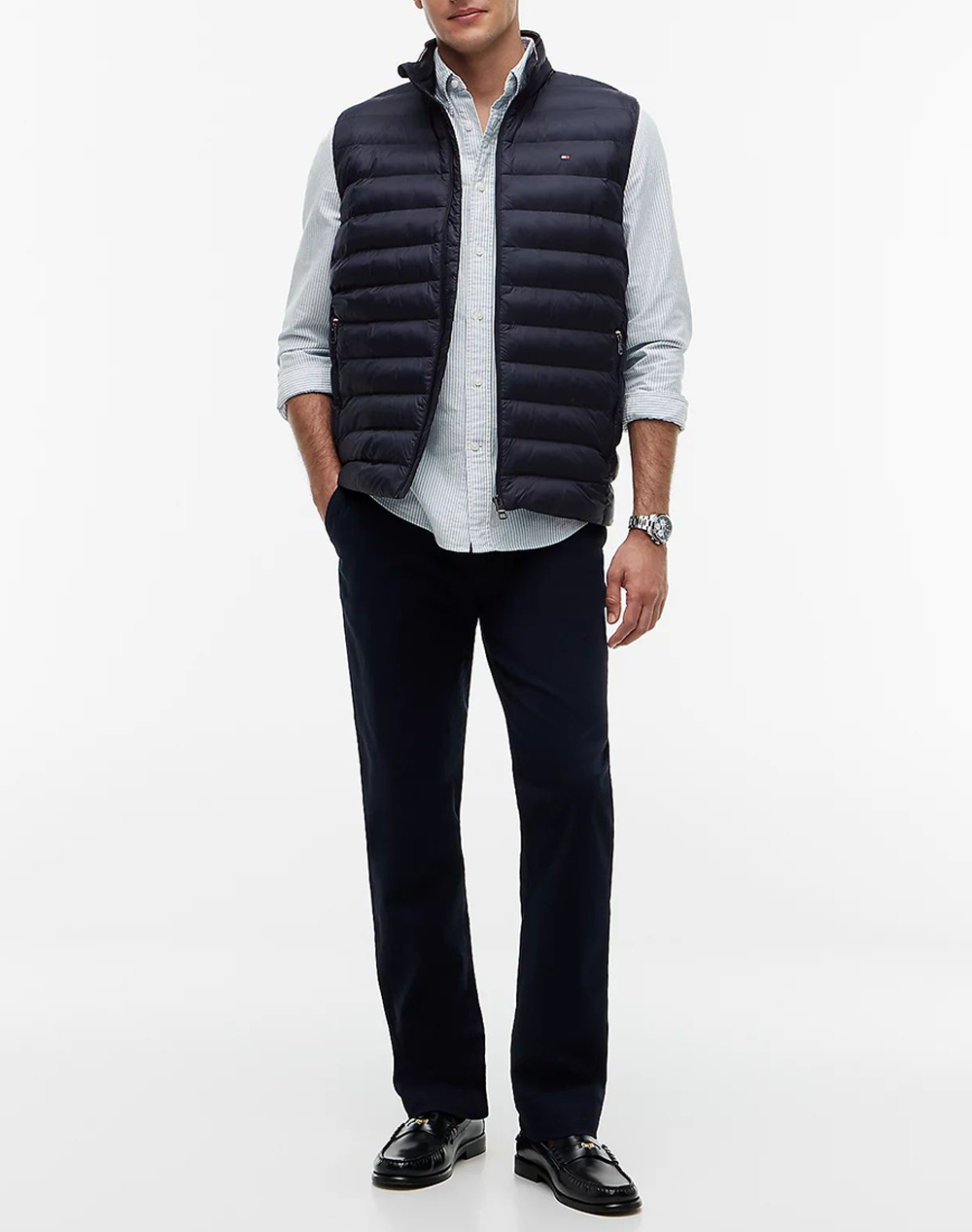 TOMMY HILFIGER CORE PACKABLE RECYCLED VEST