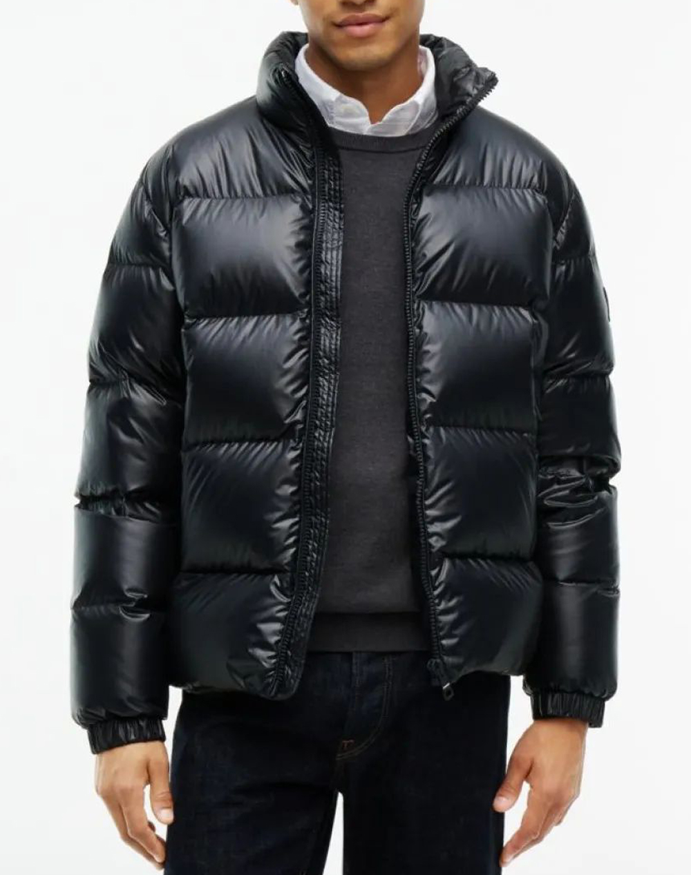 TOMMY HILFIGER SHINY DOWN STAND PUFFER