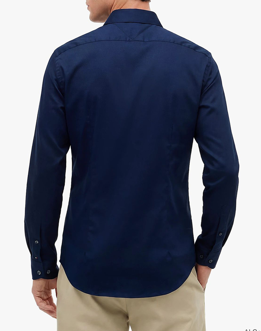 TOMMY HILFIGER DC FLEX COLLAR SOLID SHIRT