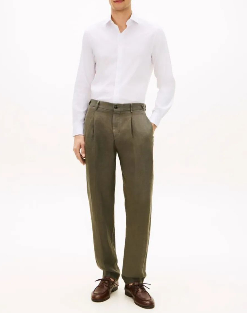 TOMMY HILFIGER DC FLEX COLLAR SOLID SHIRT
