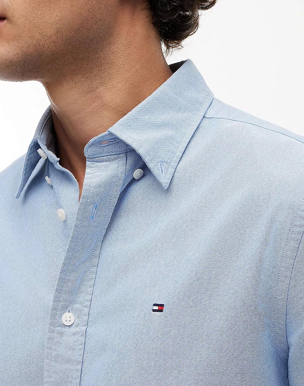 TOMMY HILFIGER SOLID HERITAGE OXFORD RF SHIRT