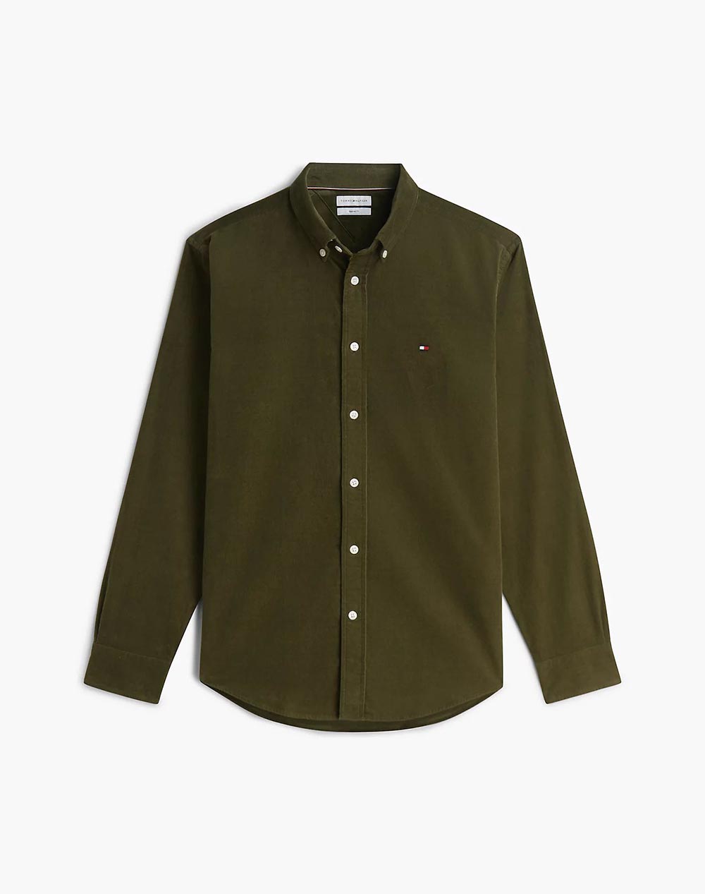 TOMMY HILFIGER SOLID CORDUROY RF SHIRT