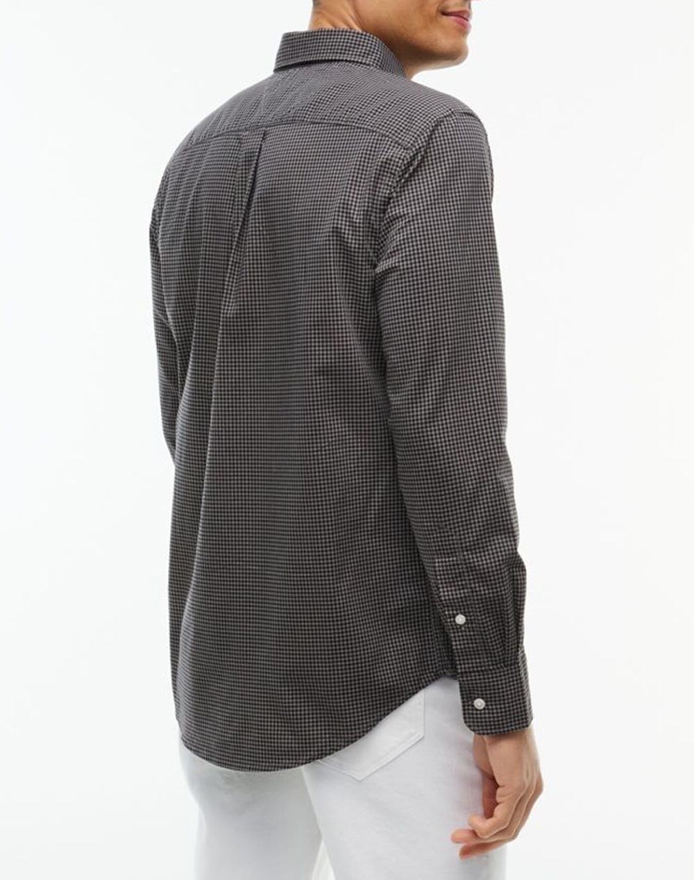 TOMMY HILFIGER FLEX POPLIN GINGHAM RF SHIRT