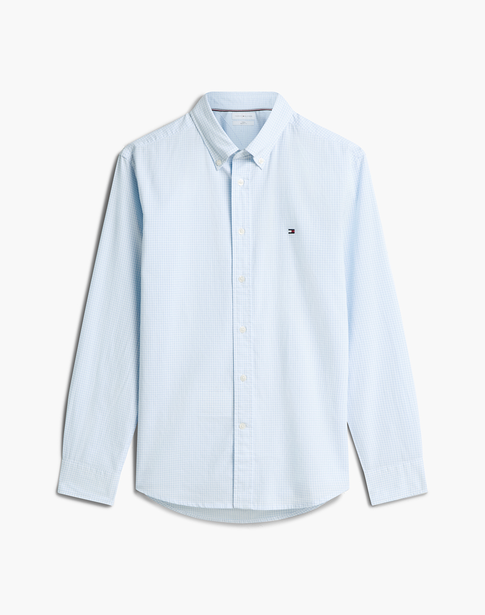 TOMMY HILFIGER FLEX POPLIN GINGHAM RF SHIRT