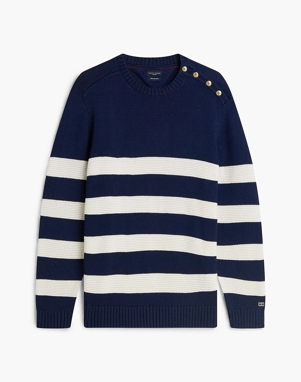 TOMMY HILFIGER DC BRETON STRIPE SWEATER